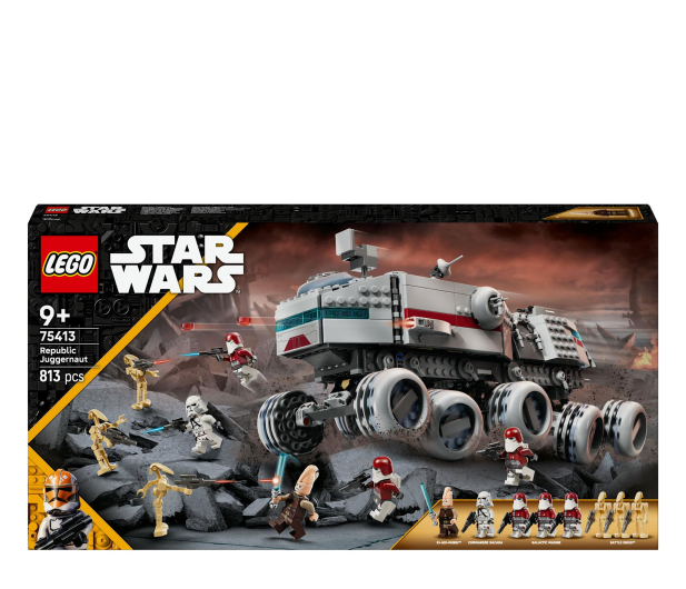 LEGO Star Wars 75413 Czołg Republiki Juggernaut - 1331716 - zdjęcie